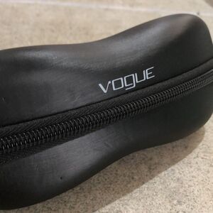 Vogue eyeglasses/sunglass case zippered hard case